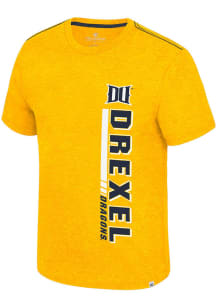 Colosseum Drexel Dragons Gold Gom Jabbar Short Sleeve T Shirt