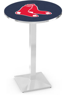 Boston Red Sox Chrome Square Base Pub Table