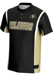 ProSphere Colorado Buffaloes Mens Black Rival Baseball Jersey