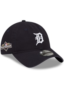 New Era Detroit Tigers 2025 Home Post Season Side Patch 9TWENTY Adjustable Hat - Navy Blue