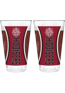 Indiana Hoosiers 2025 National Champions Pint Glass - Crimson