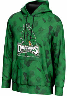 ProSphere Dayton Dragons Mens Green Camo Long Sleeve Hoodie