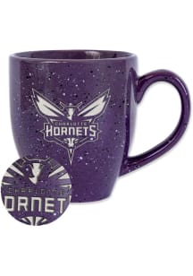 Charlotte Hornets Standard 16oz Speckle Ceramic Mug - Purple