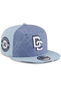 New Era Washington Nationals Light Blue 2025 City Connect Fan Pack 9FIFTY Mens Snapback Hat