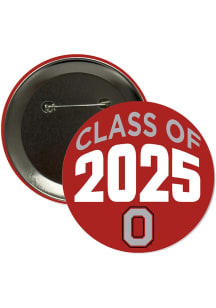 Ohio State Buckeyes 3" Class of 2025 Button - Red