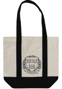 Harvard Crimson Black Mini Canvas Seal Tote