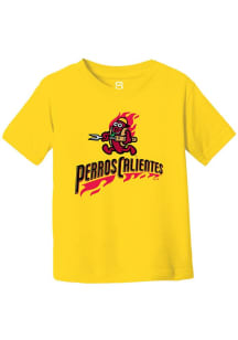 Summit Sportswear Akron RubberDucks Toddler Gold Primary Copa Short Sleeve T-Shirt