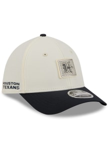New Era Houston Texans Mens White 2026 NFL Training Camp 39THIRTY Flex Hat