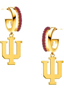 Indiana Hoosiers Finn Womens Earrings