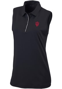 Columbia Indiana Hoosiers Womens Black Heat Seal Tend the Ball Tank Top