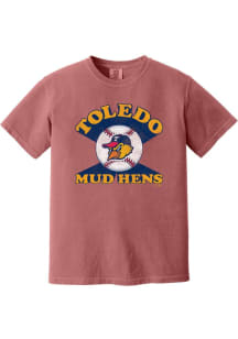Summit Sportswear Toledo Mud Hens Womens Cardinal Soft Arch Short Sleeve T-Shirt