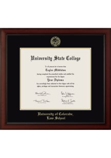 Colorado Buffaloes Embossed Paxton Diploma Frame - Black