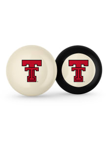 Texas Tech Red Raiders Team Logo Cue Ball and 8 Ball Combo Billiard Balls