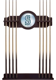 Seattle Mariners Solid Wood Cue Rack Pool Table