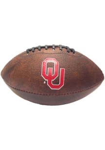 Oklahoma Sooners Color Logo Vintage Football