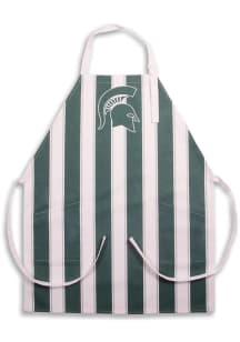 Michigan State Spartans Vintage Striped Tailgate BBQ Apron