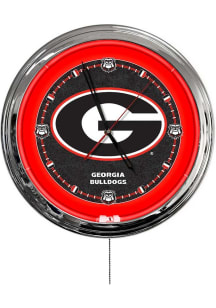 Georgia Bulldogs Multi Color LED Wall Clock