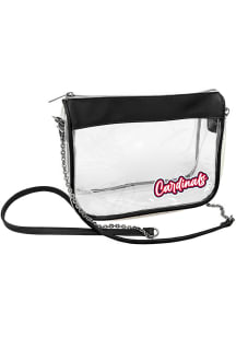 Logo Brands St Louis Cardinals Red Primary Hype Clear Bag