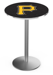 Pittsburgh Pirates Stainless Round Base Pub Table