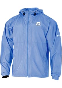 Columbia North Carolina Tar Heels Mens Light Blue Prodigy Light Weight Jacket