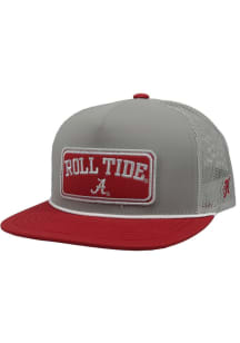 Hooey Alabama Crimson Tide Silver 5 Panel Snapback Mens Snapback Hat
