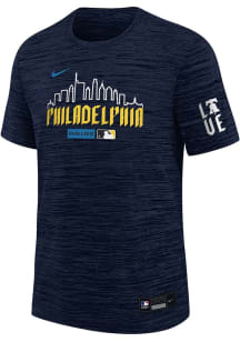 Nike Philadelphia Phillies Youth Red City Connect AC Velocity Short Sleeve T-Shirt