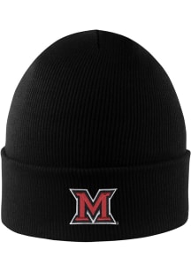 LogoFit Miami RedHawks Red North Pole Mens Knit Hat