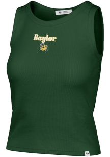47 Baylor Bears Womens Green Straight Cut Tank Top