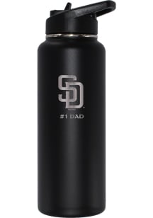 San Diego Padres Dad 34oz Stainless Steel Bottle - Black