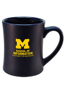 Michigan Wolverines 15oz School of Information Ceramic Mug - Blue