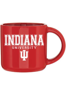 Indiana Hoosiers 14 oz Cora Ceramic Mug - Crimson