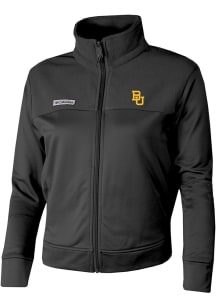 Columbia Baylor Bears Womens Black River Fleece Long Sleeve Full Zip Jacket