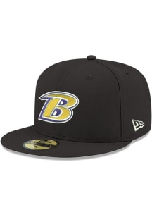 New Era Baltimore Ravens Mens Black GCP 59FIFTY Fitted Hat