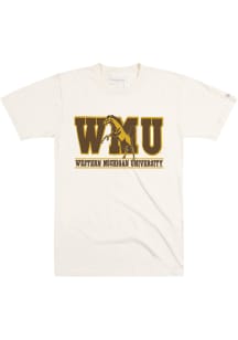 Homefield Western Michigan Broncos White Classic Collegiate Short Sleeve Fashion T Shirt
