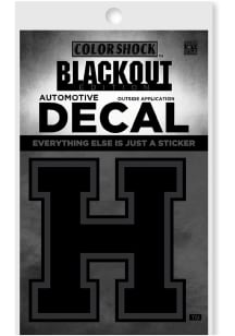 Harvard Crimson Logo Auto Decal - Black