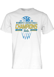 UCLA M White 2026 Big Ten Women's Basketball Regular Season Champions SS TEE W BBALL