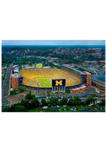 Michigan Wolverines Notre Dame 1st Night Game 11x17 Unframed Poster