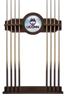 UConn Huskies Solid Wood Cue Rack Pool Table Accessories