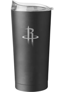 Logo Brands Houston Rockets Etch 20 oz Stainless Steel Tumbler - Black