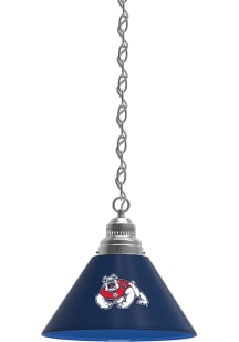 Fresno State Bulldogs Single Silver Billiard Lamp