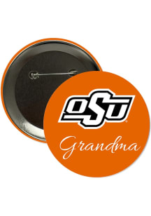 Oklahoma State Cowboys 3" Grandma Button - Orange