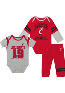 Cincinnati Bearcats Infant Red Double Up Set Top and Bottom