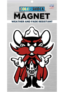 Texas Tech Red Raiders 6in Mascot Magnet