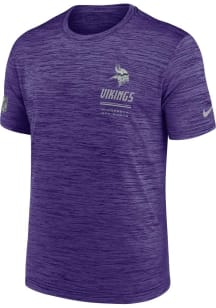 Nike Minnesota Vikings Purple Sideline Short Sleeve T Shirt