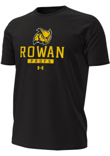 Under Armour Rowan University Brown Primary Logo Short Sleeve T Shirt