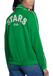 Dallas Stars Womens Green Crowd Long Sleeve Track Jacket