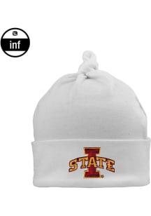 LogoFit Iowa State Cyclones Mya Baby Knit Hat - White
