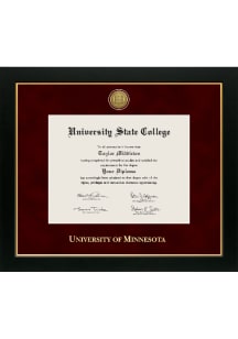 Minnesota Golden Gophers Medallion Manchester Diploma Frame - Maroon