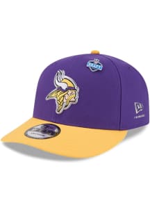 New Era Minnesota Vikings Purple 2026 NFL Draft 9FIFTY Mens Snapback Hat