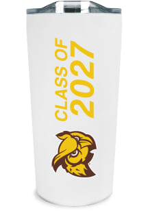 Rowan University 18oz Class of 2027 Soft Touch Stainless Steel Tumbler - Brown